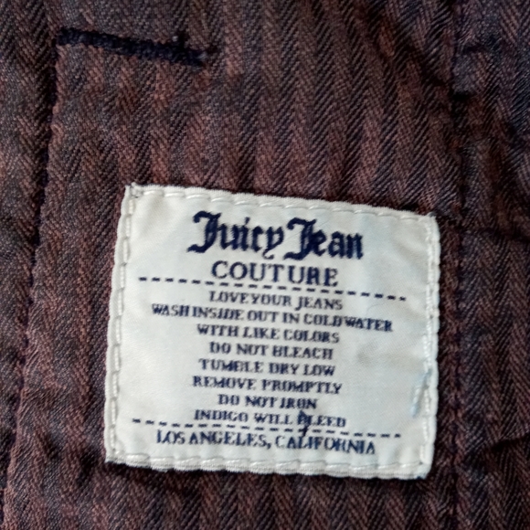 Juicy Jean Couture Trouser Mid Rise Flare Bootcut - Picture 10 of 14